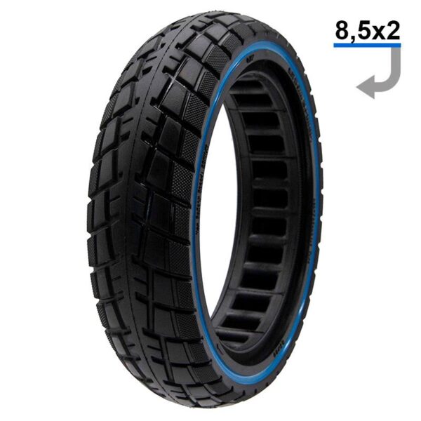 Roda sólida ultraleve 8.5x2-6.1/B34 offroad linha azul