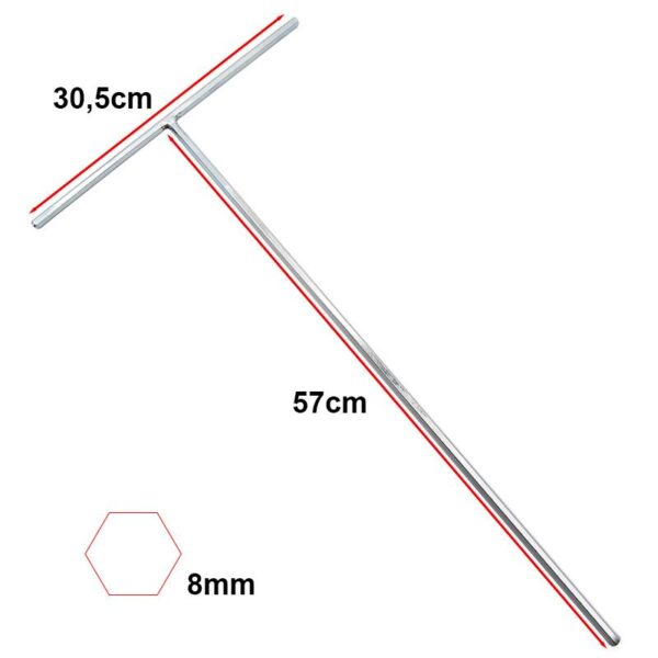 Chave allen premium M10/58cm mastro Trotinete Eletrica Smartgyro