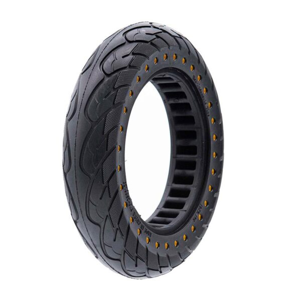 Roda sólida ultraleve 10x2.125-6.1/B34 - pontos amarelos [Nedong]