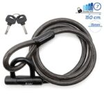 Cadeado com chave EWLK014 preto