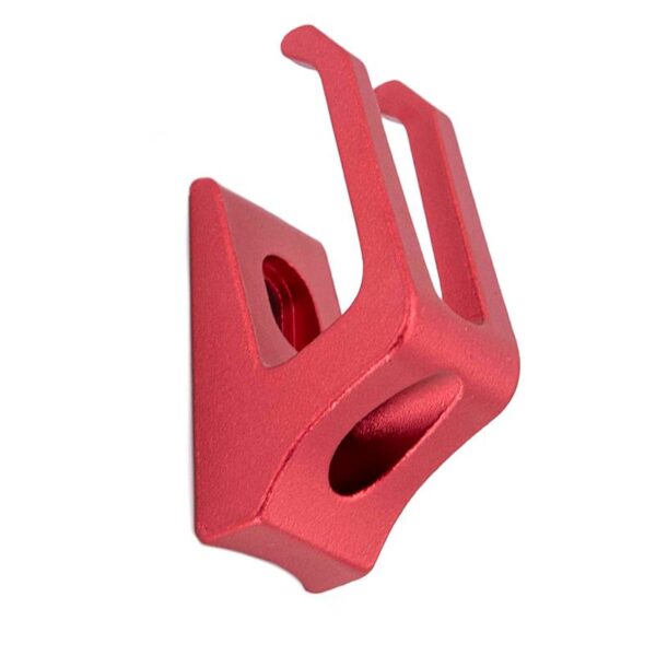Gancho duplo de metal vermelho Trotinete Eletrica Xiaomi