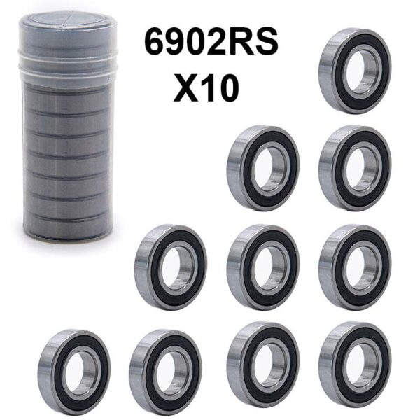Rolamento de esferas 6902RS - 10 unidades