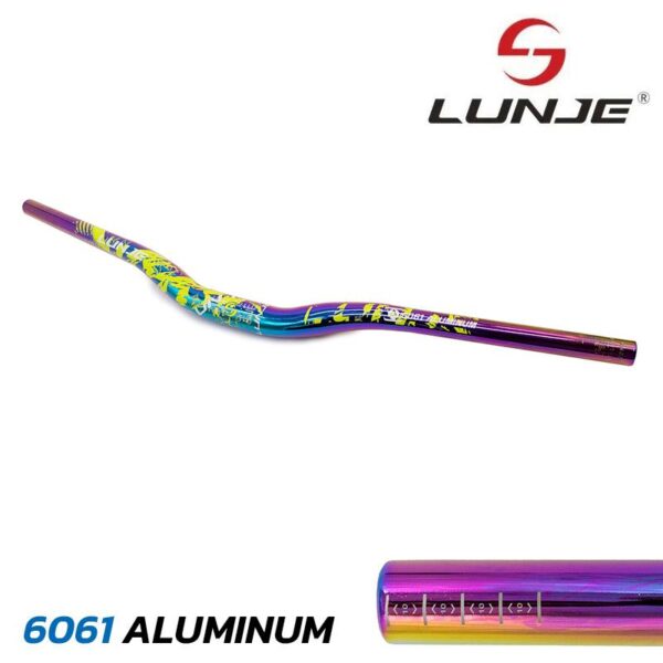 Guidão de 720mm com elevação 25mm multicolor 2